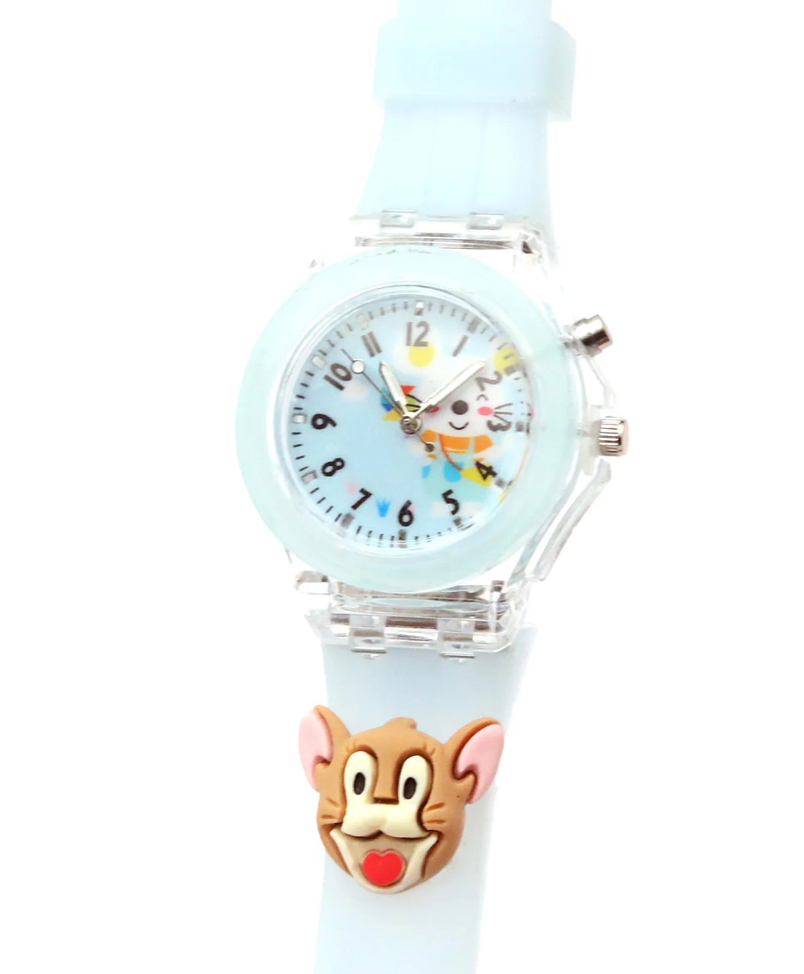 Spiky 3D Cartoon Analog Light Watch for Kids - Image 4