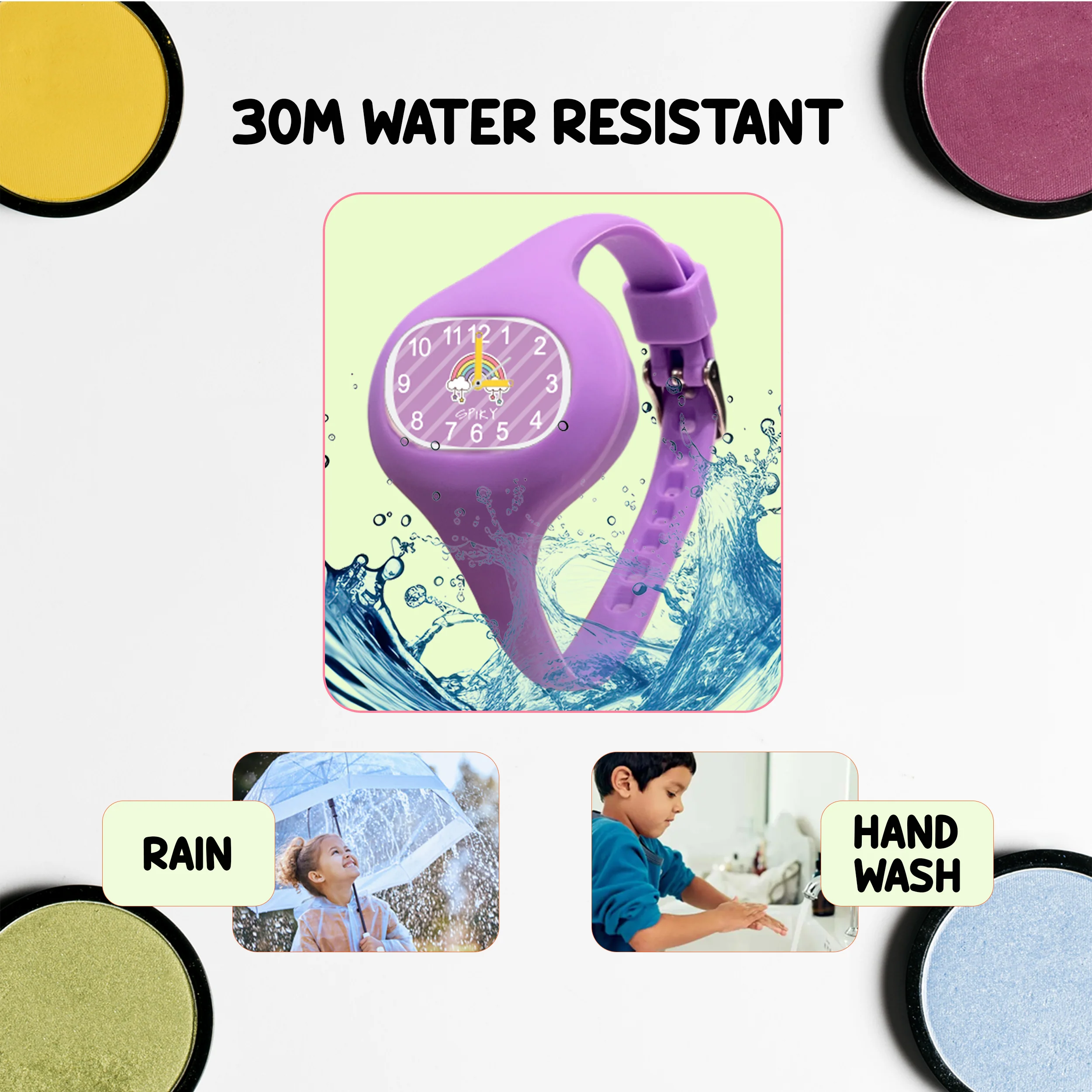 Spiky ALIEN Unique Oval Stylish Analog Kids Watch - Image 39