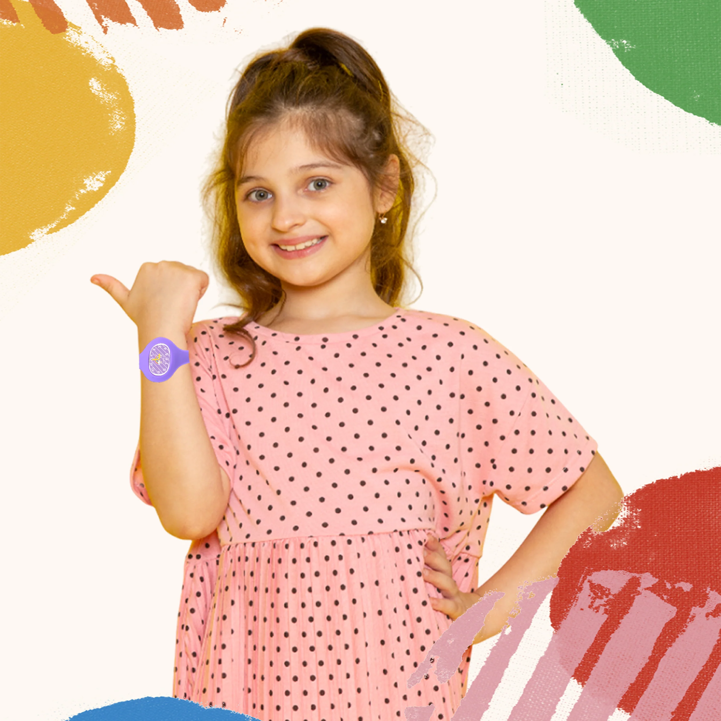 Spiky ALIEN Unique Oval Stylish Analog Kids Watch - Image 3