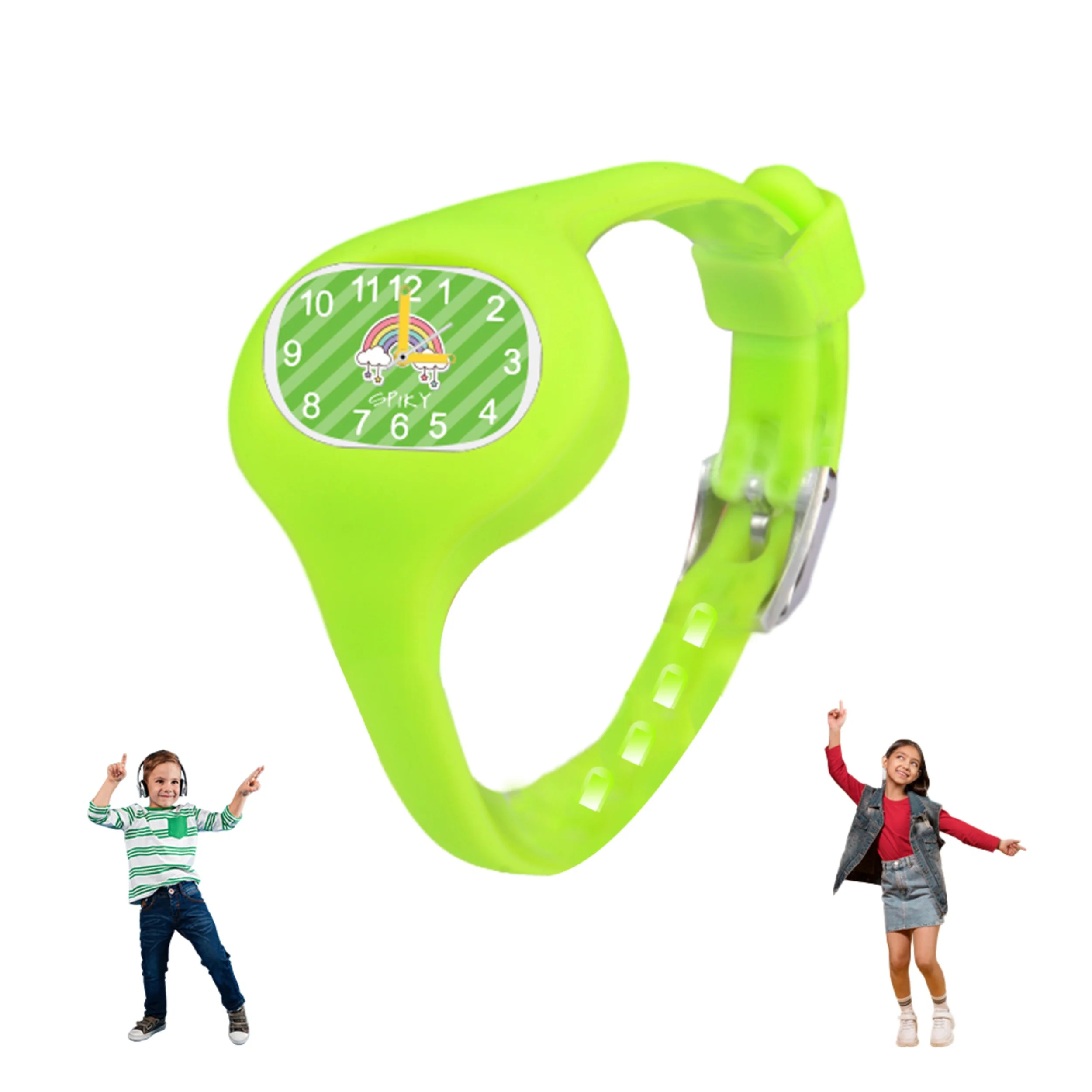 Spiky ALIEN Unique Oval Stylish Analog Kids Watch - Image 29