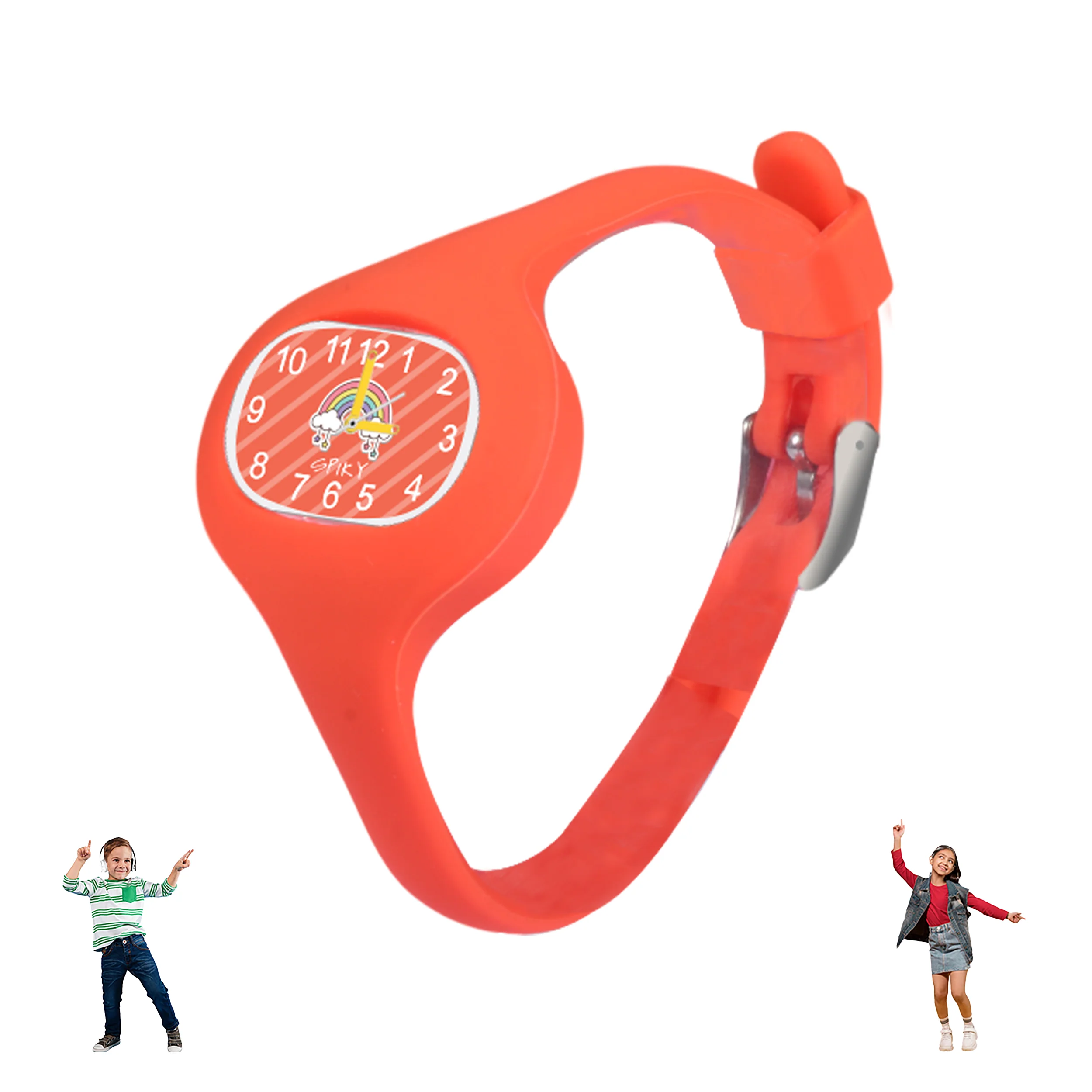 Spiky ALIEN Unique Oval Stylish Analog Kids Watch - Image 43
