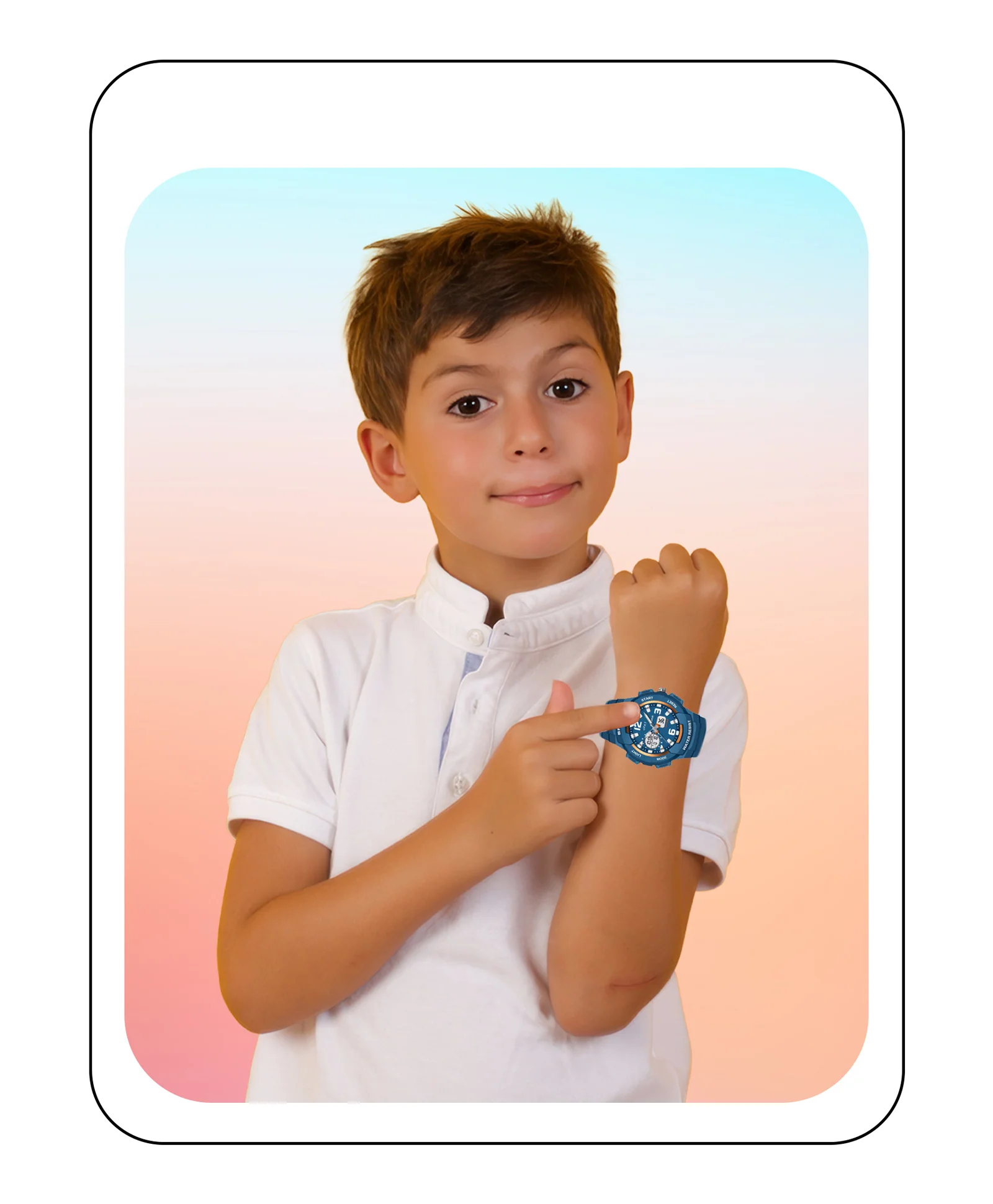 Spiky Eva6 Analog & Digital Sporty Watch - Image 27
