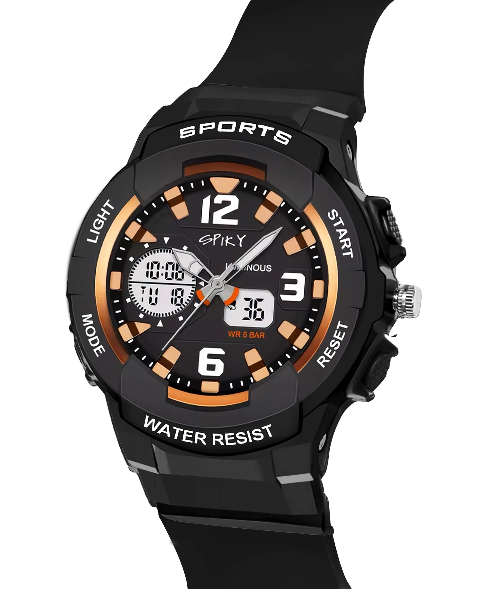 Spiky Eva6 Analog & Digital Sporty Watch - Image 9
