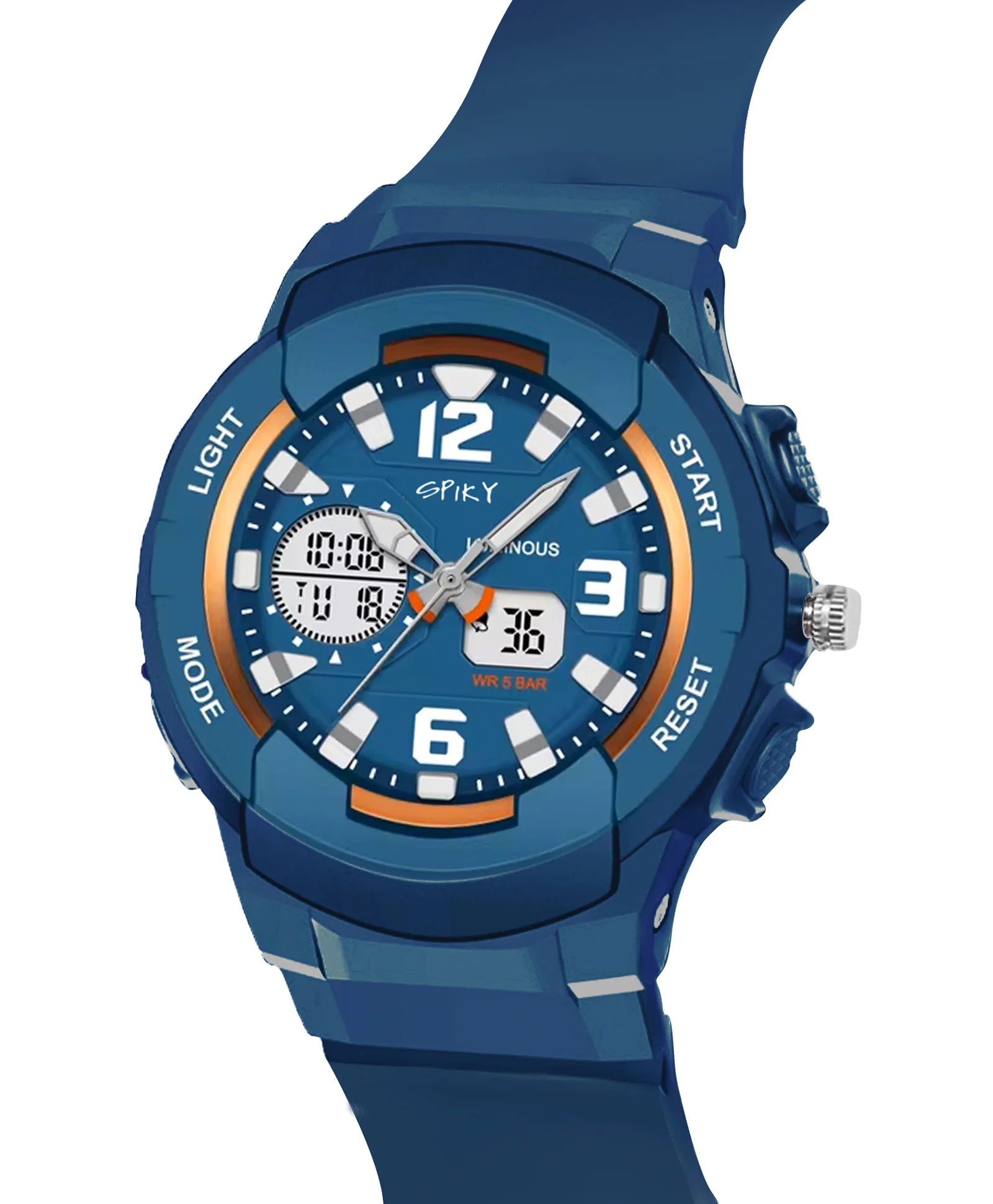 Spiky Eva6 Analog & Digital Sporty Watch - Image 9