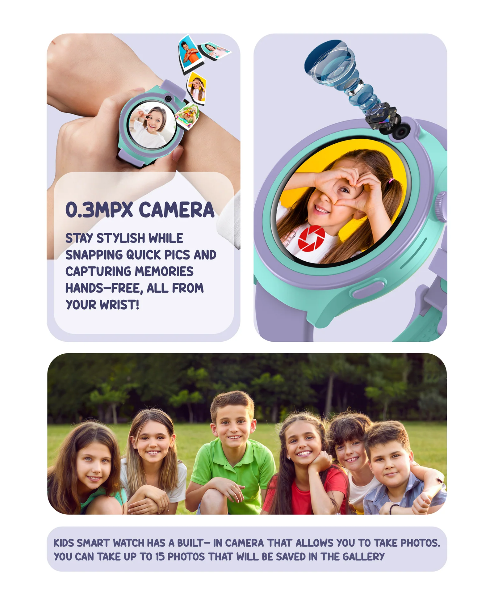 Spiky Cacus 4g Video & Voice Calling Smartwatch with GPS - Black - Image 14