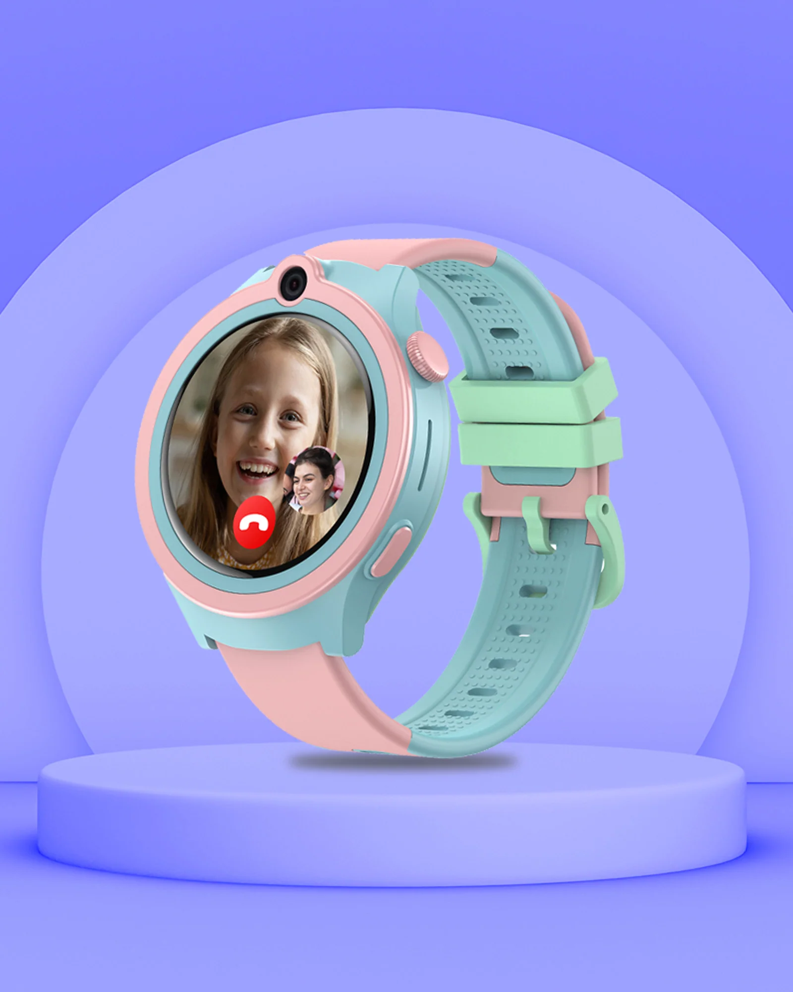 Spiky Cacus 4g Video & Voice Calling Smartwatch with GPS - Black - Image 31