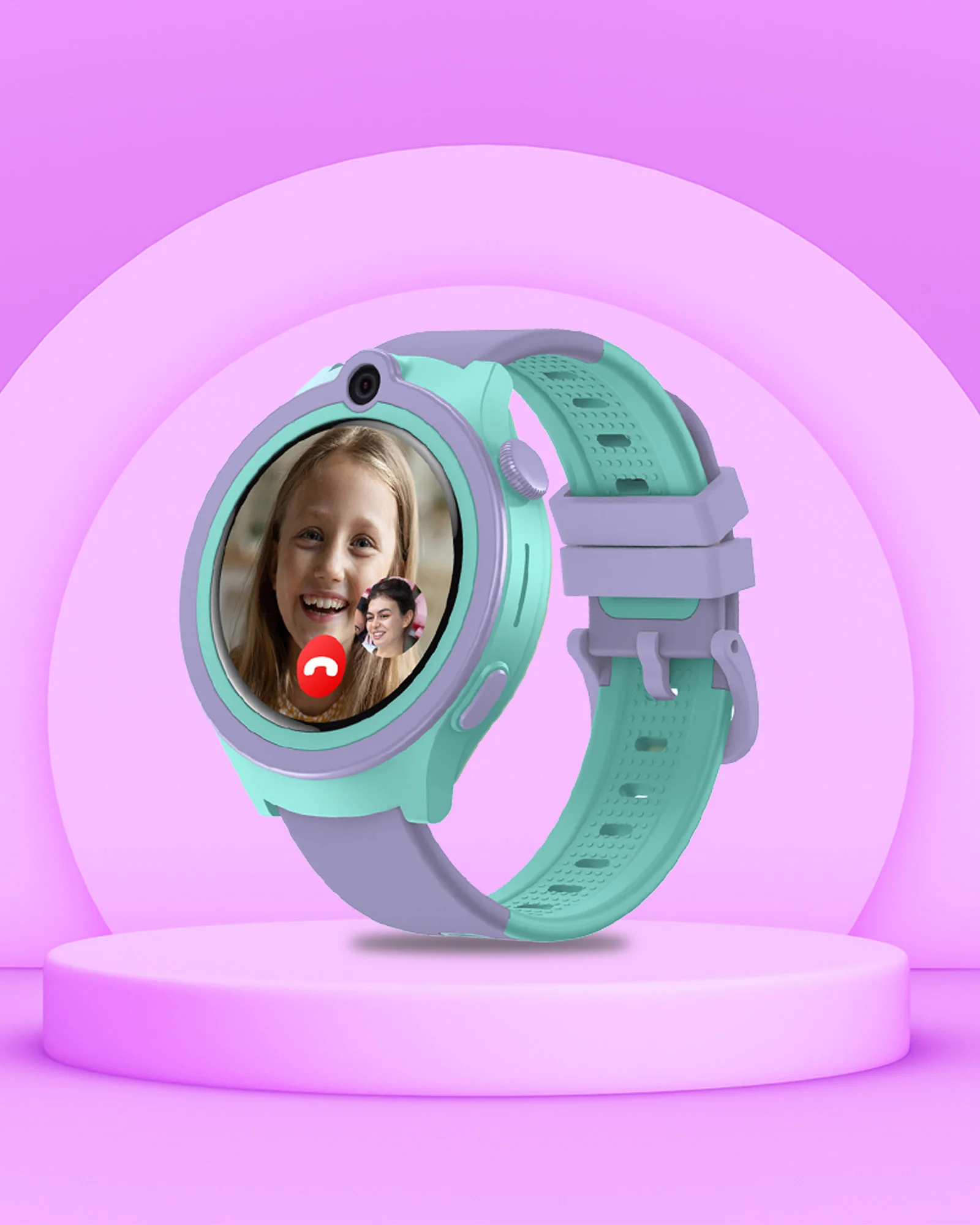Spiky Cacus 4g Video & Voice Calling Smartwatch with GPS - Blue - Image 11