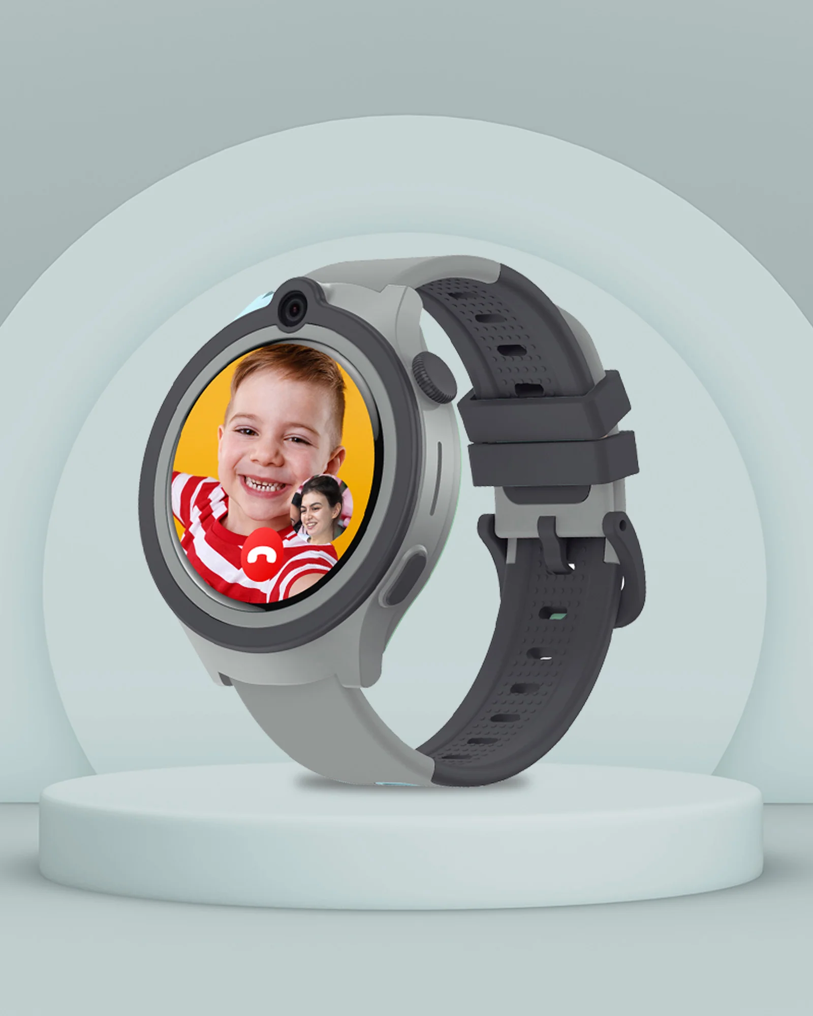 Spiky Cacus 4g Video & Voice Calling Smartwatch with GPS - Blue - Image 21