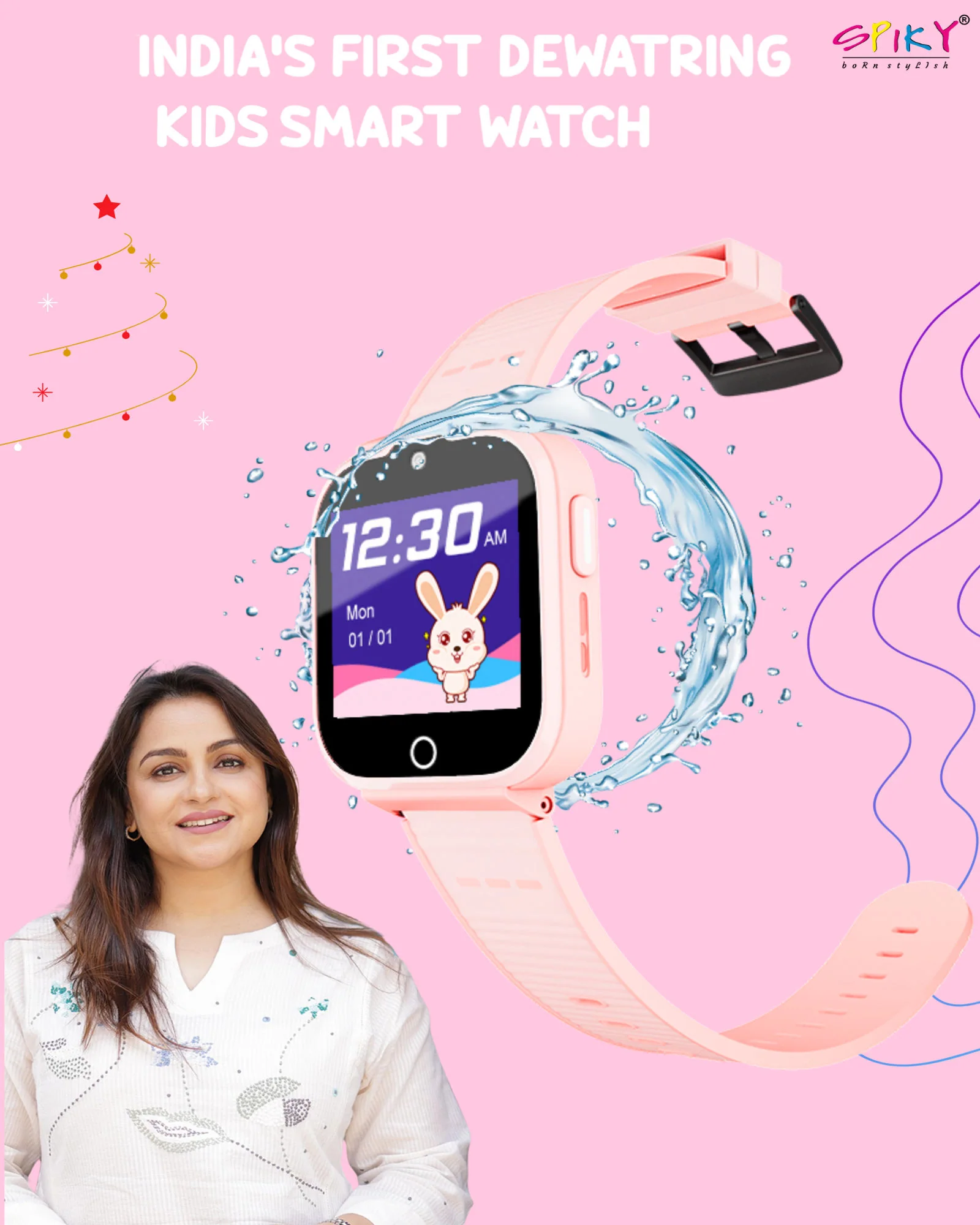 Spiky Cyclops 4g Voice Calling Kids Smartwatch - Image 15