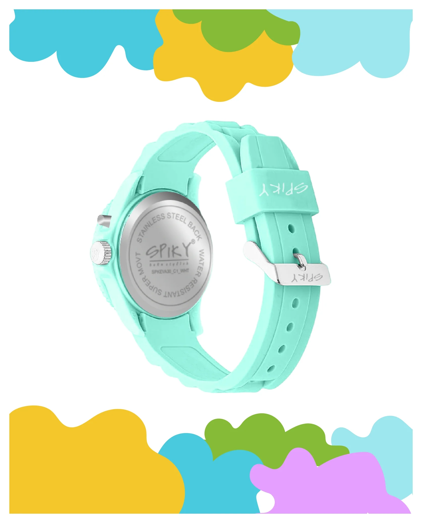 Spiky EVA30 Round Sports Analog Kids Watch - Image 34