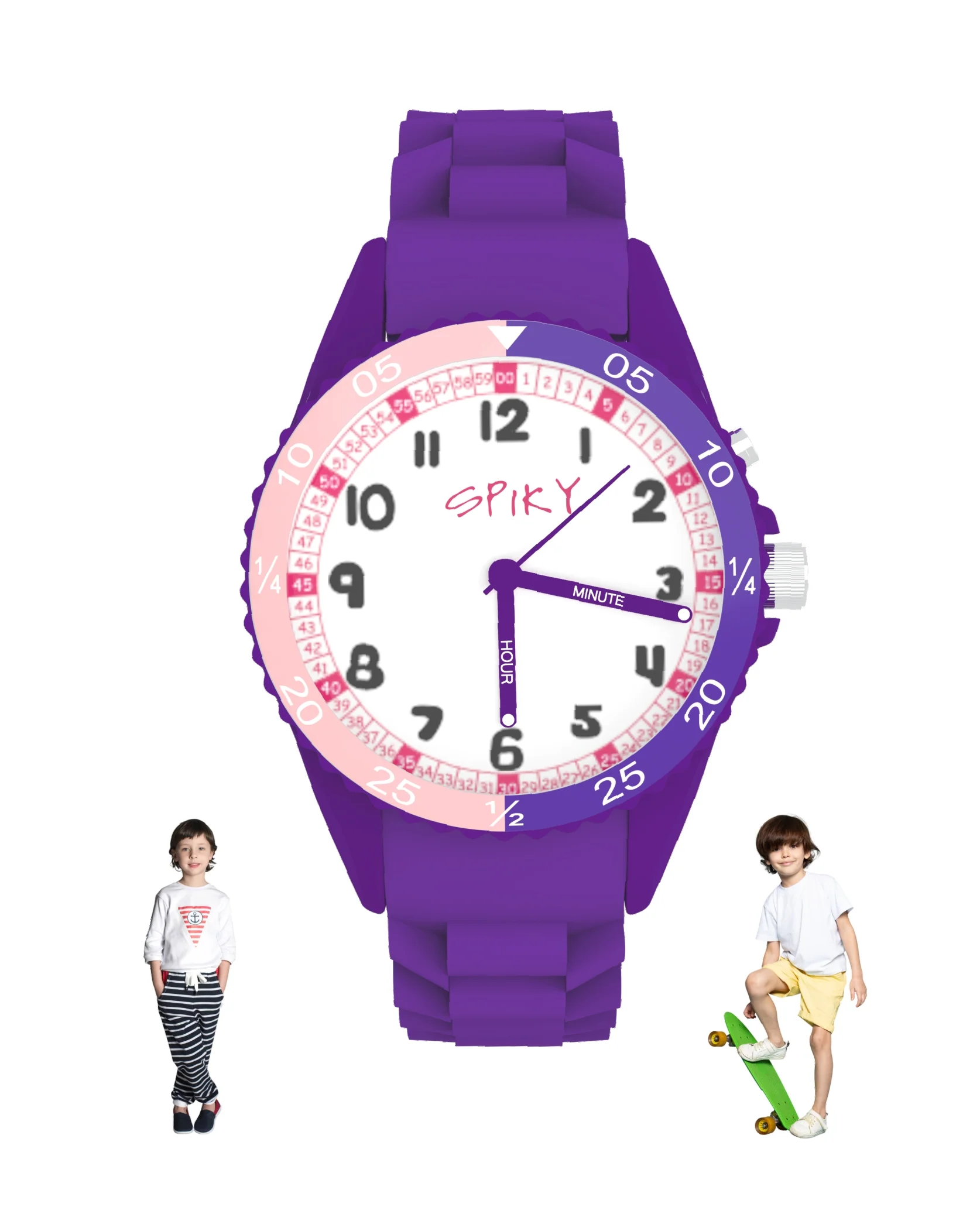 Spiky EVA30 Round Sports Analog Kids Watch - Image 15