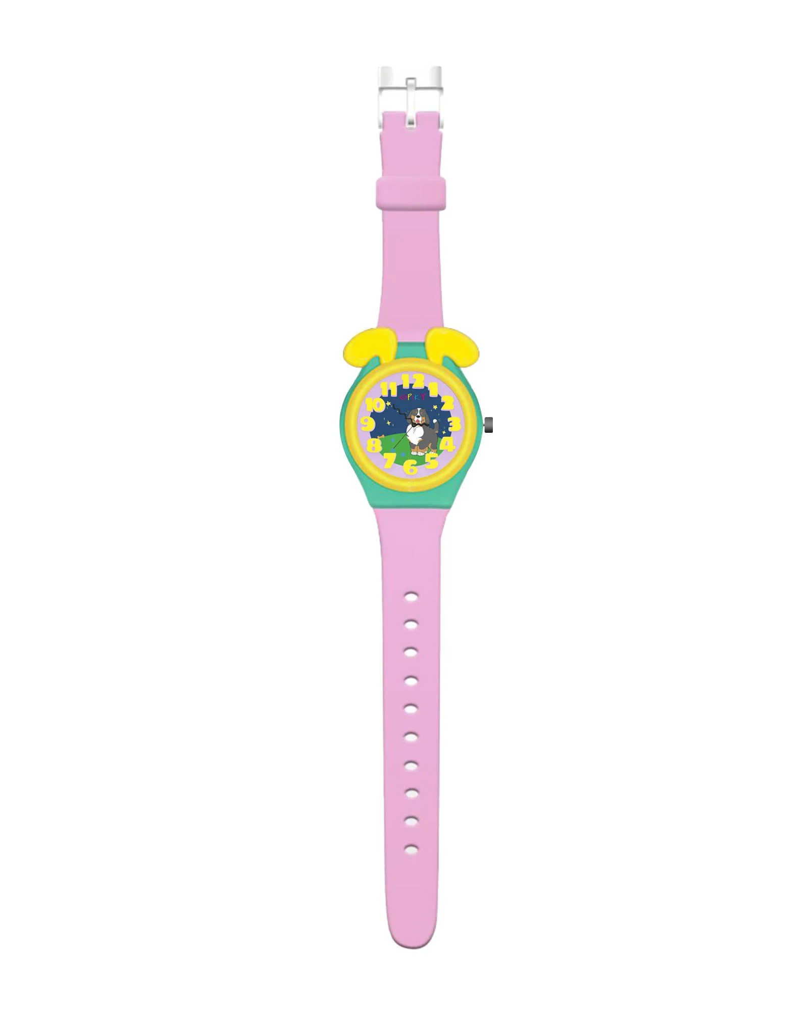 Spiky Fun & Cute Design Analog Kids Watch EVA35 - Image 6