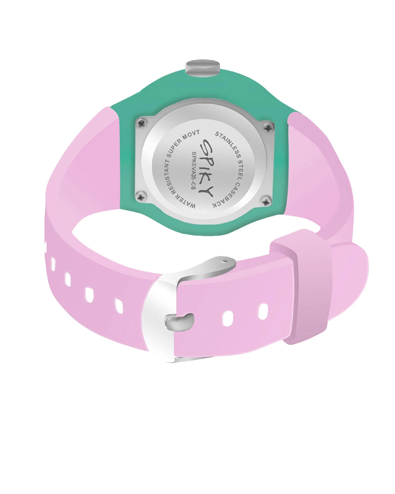 Spiky Fun & Cute Design Analog Kids Watch EVA35 - Image 7