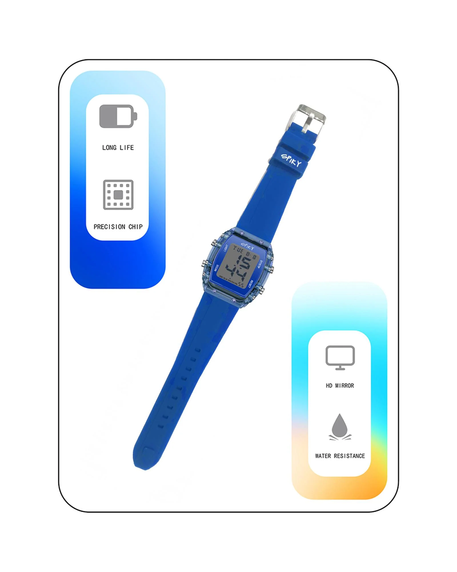 Spiky Digital Sports Watch for Kids EVA36 - Image 5