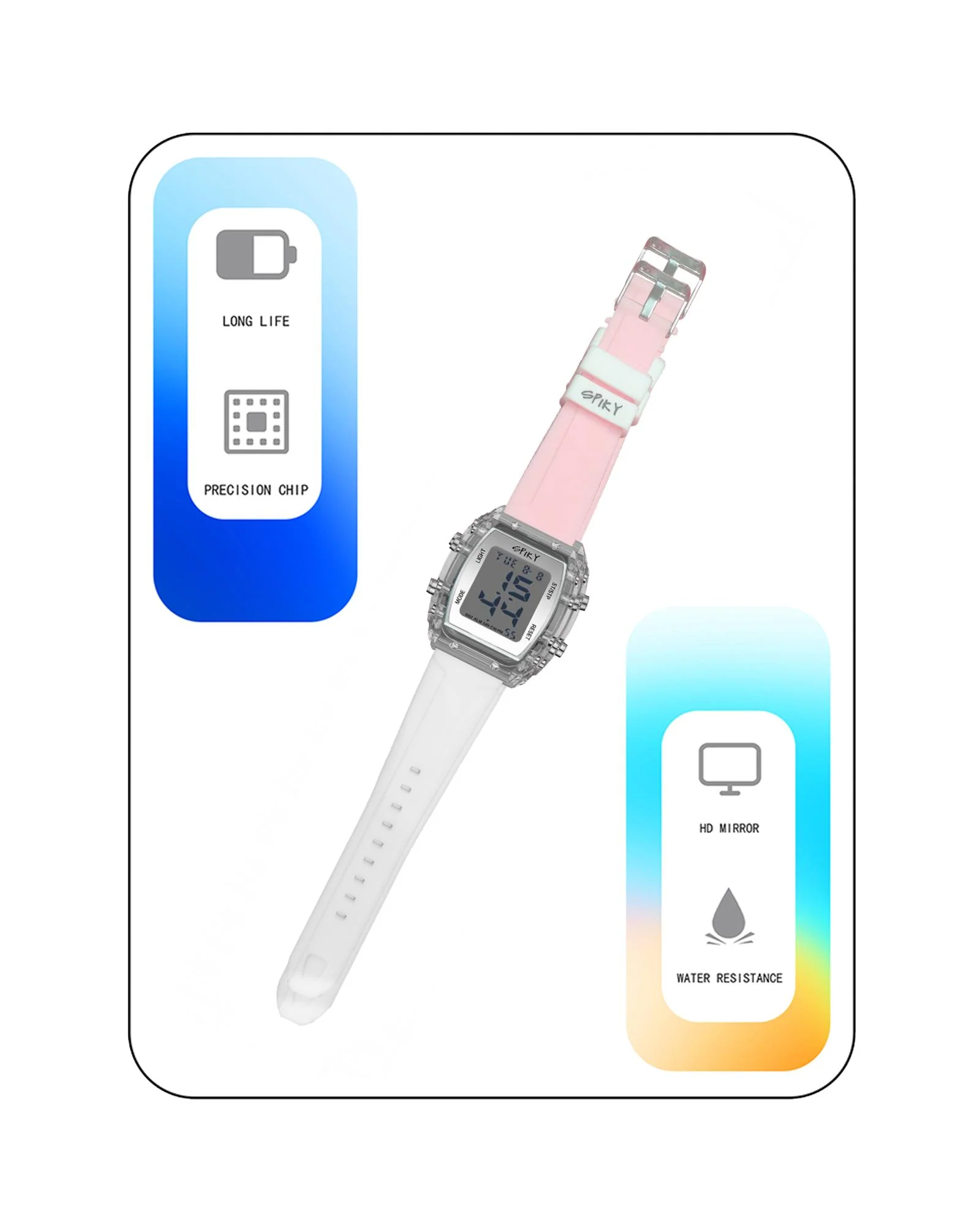 Spiky Digital Sports Watch for Kids EVA36 - Image 38
