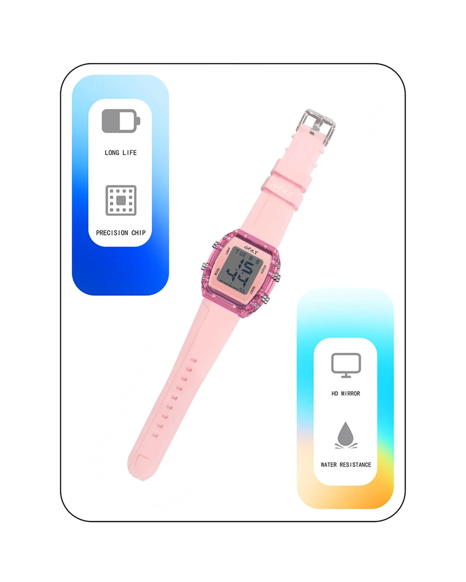 Spiky Digital Sports Watch for Kids EVA36 - Image 16