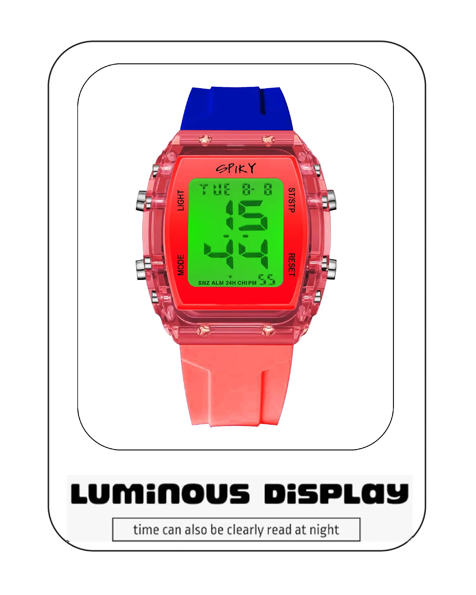 Spiky Digital Sports Watch for Kids EVA36 - Image 35