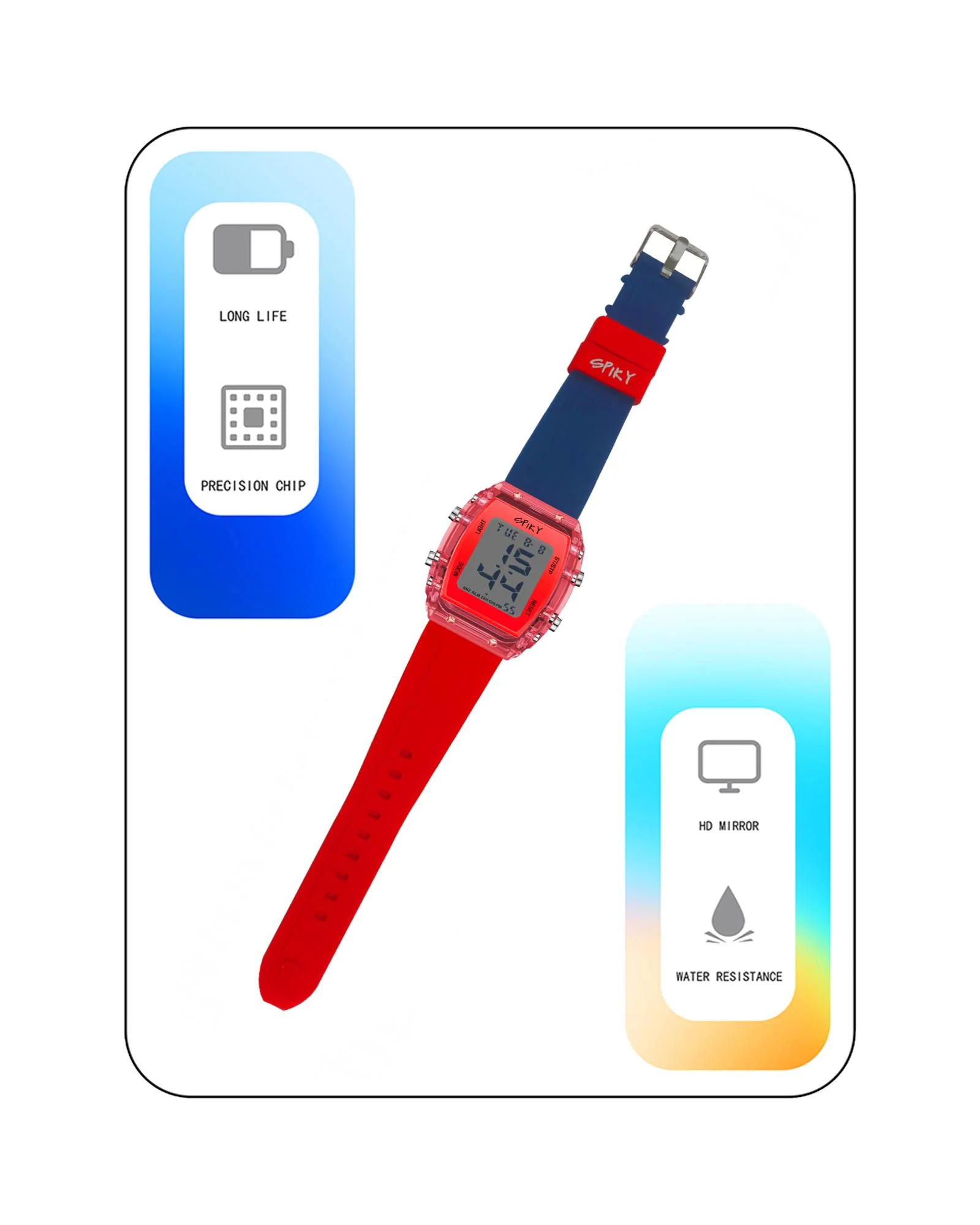 Spiky Digital Sports Watch for Kids EVA36 - Image 38