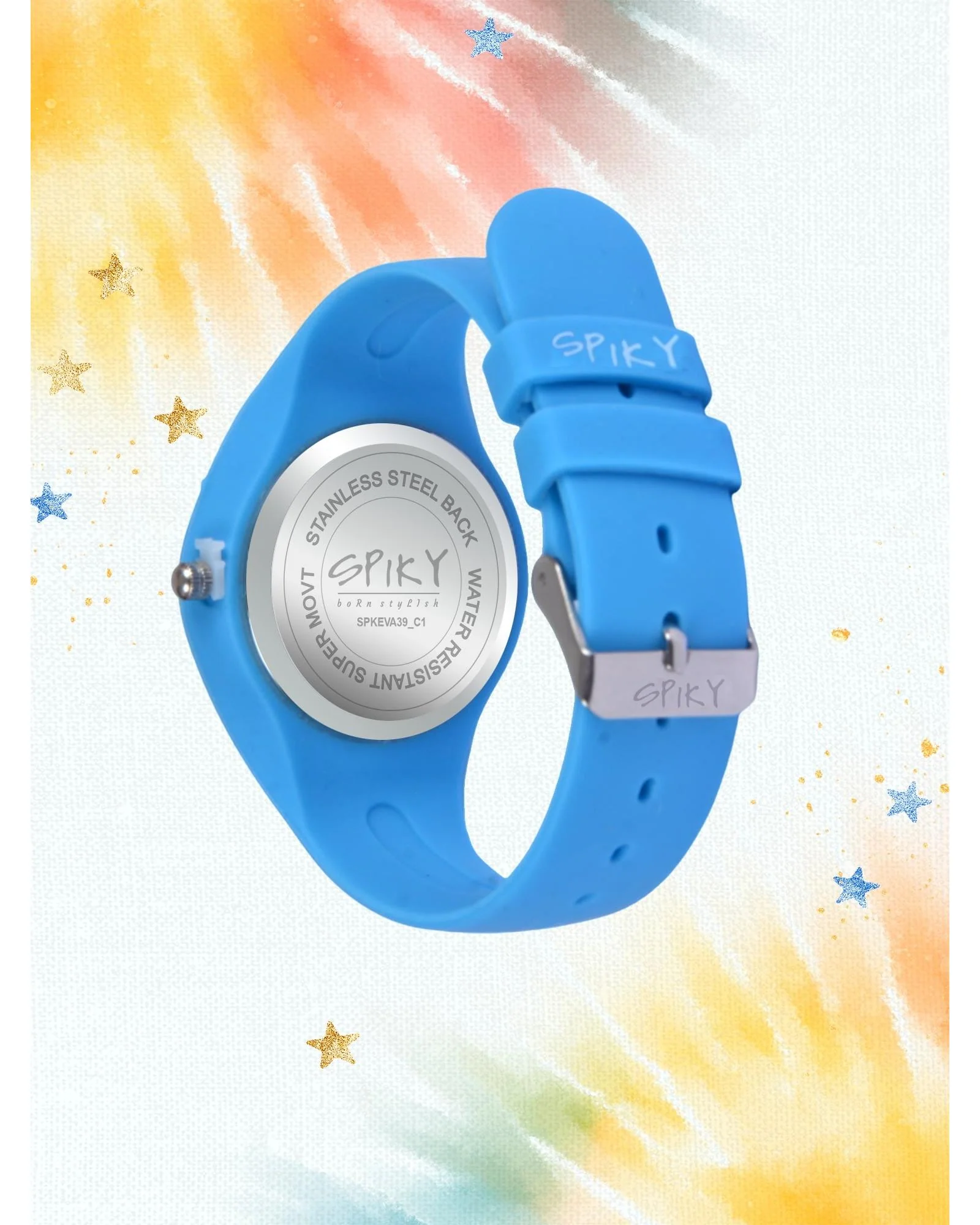 Spiky Round Casual Analog Kids Watch EVA39 - Image 13