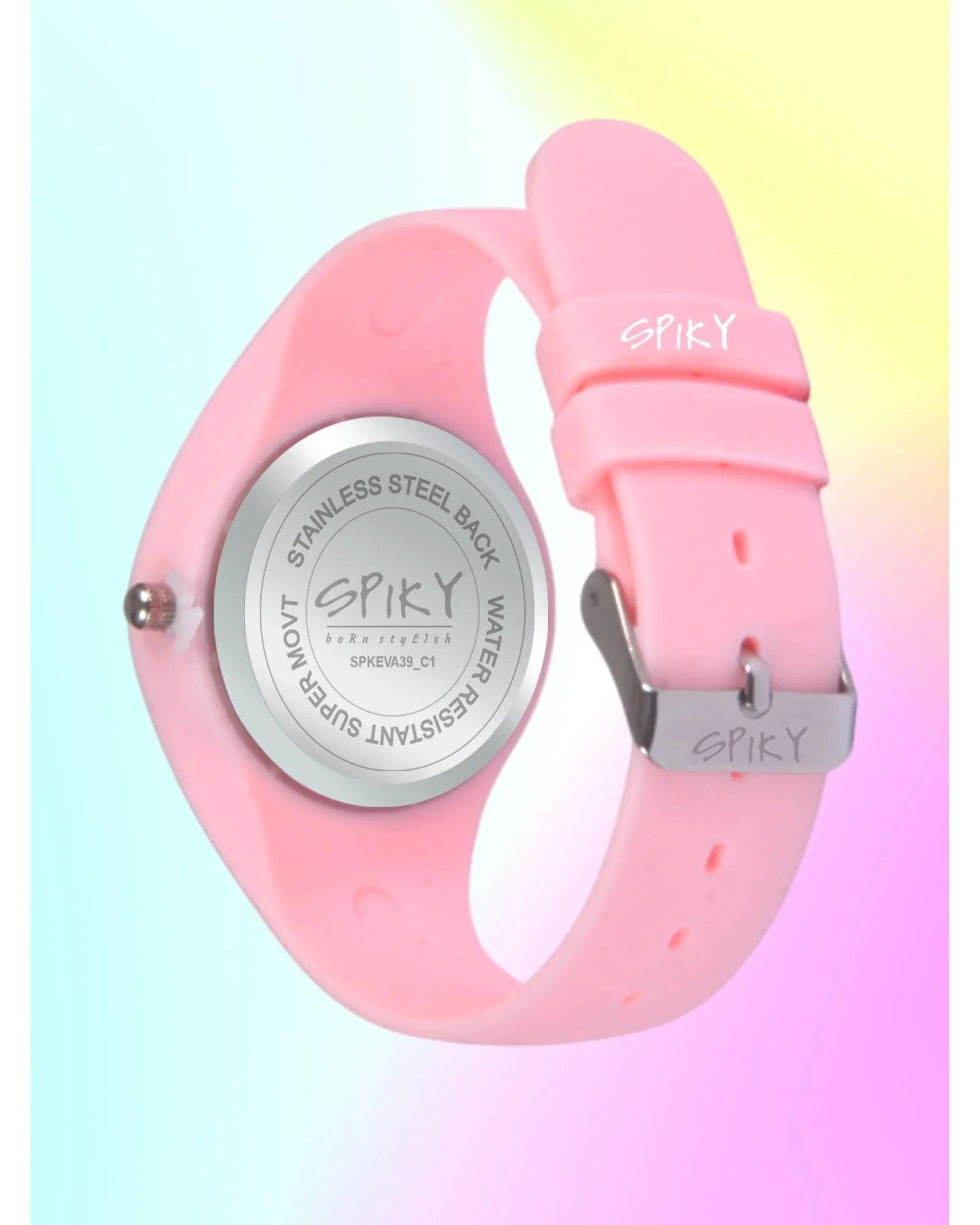 Spiky Round Casual Analog Kids Watch EVA39 - Image 6