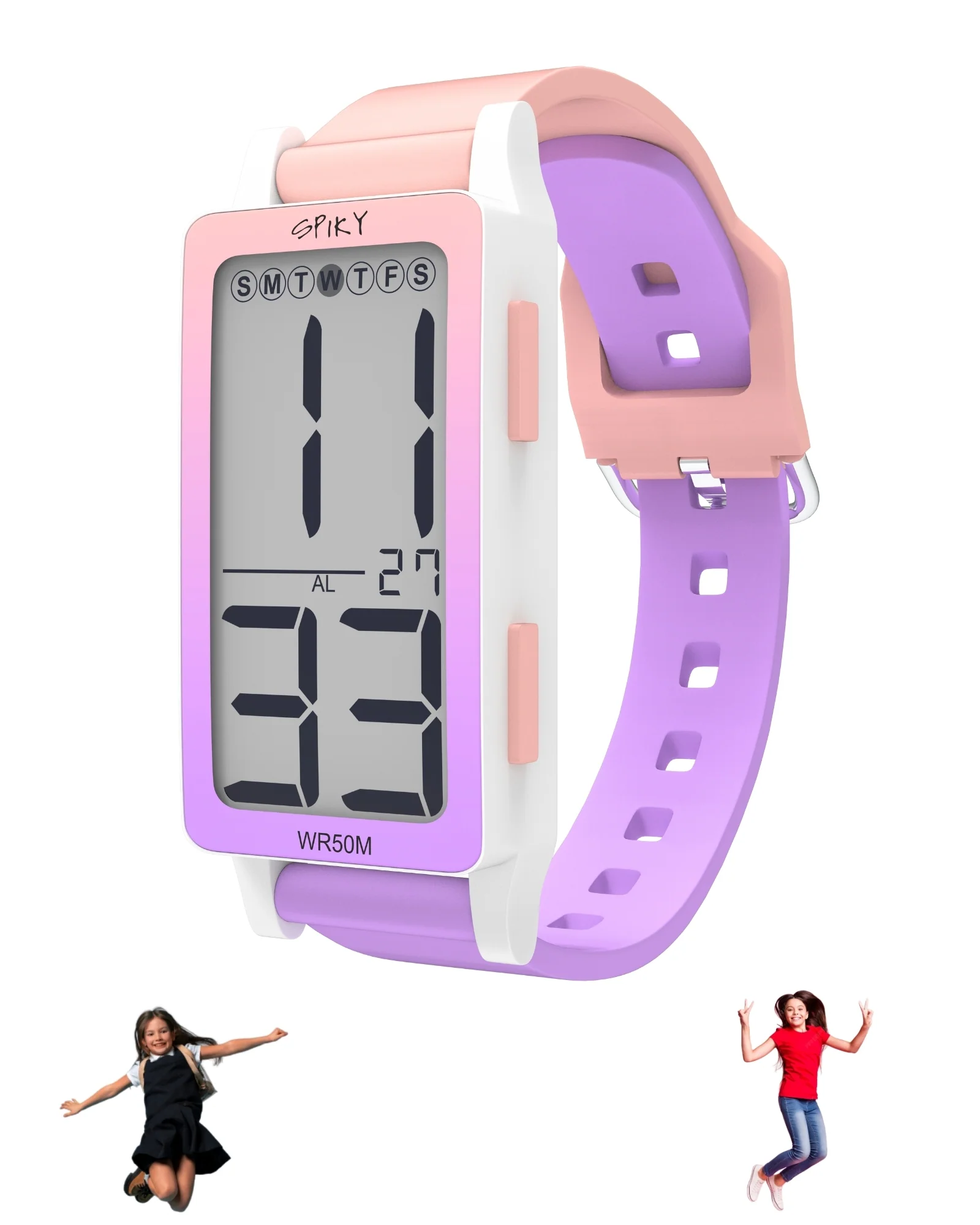 Spiky Multi-functional Digital Sports Watch for Kids EVA44 - Image 7