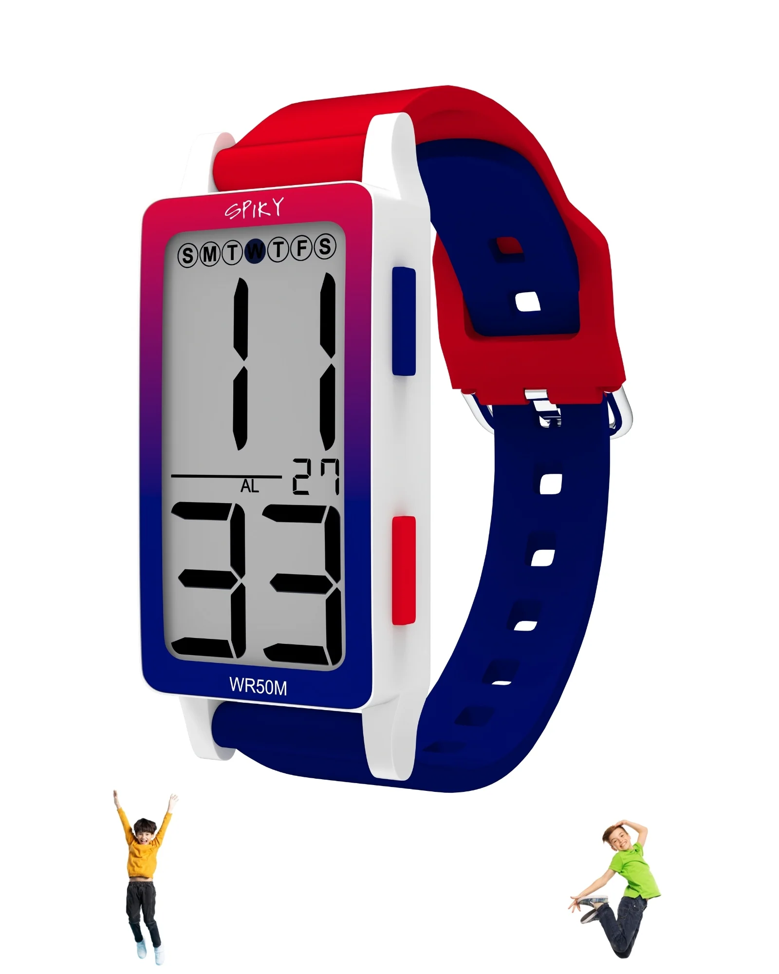 Spiky Multi-functional Digital Sports Watch for Kids EVA44 - Image 15