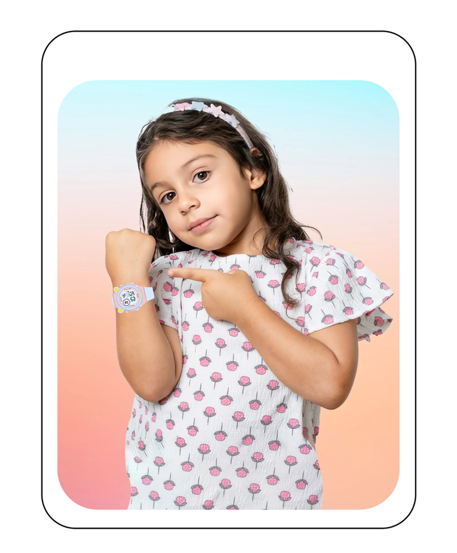 Spiky Eva26 Fun Digital Watch for Kids - Image 4
