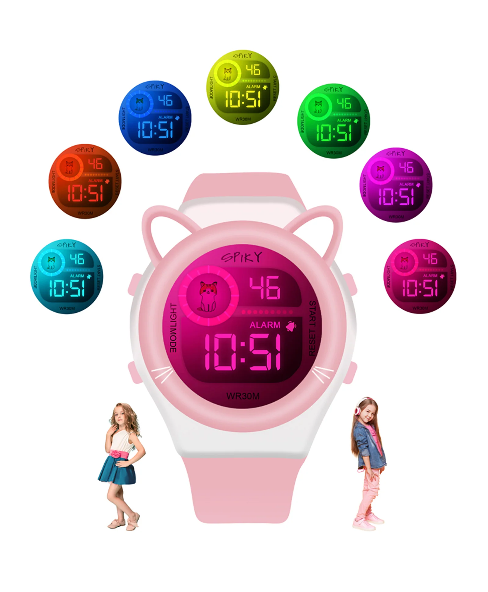 Spiky Eva26 Fun Digital Watch for Kids - Image 12