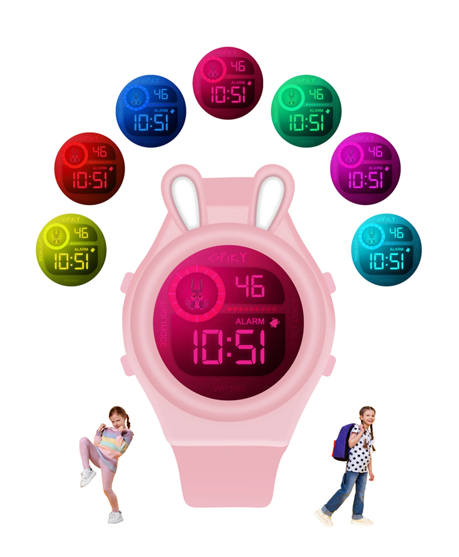 Spiky Eva26 Fun Digital Watch for Kids - Image 12
