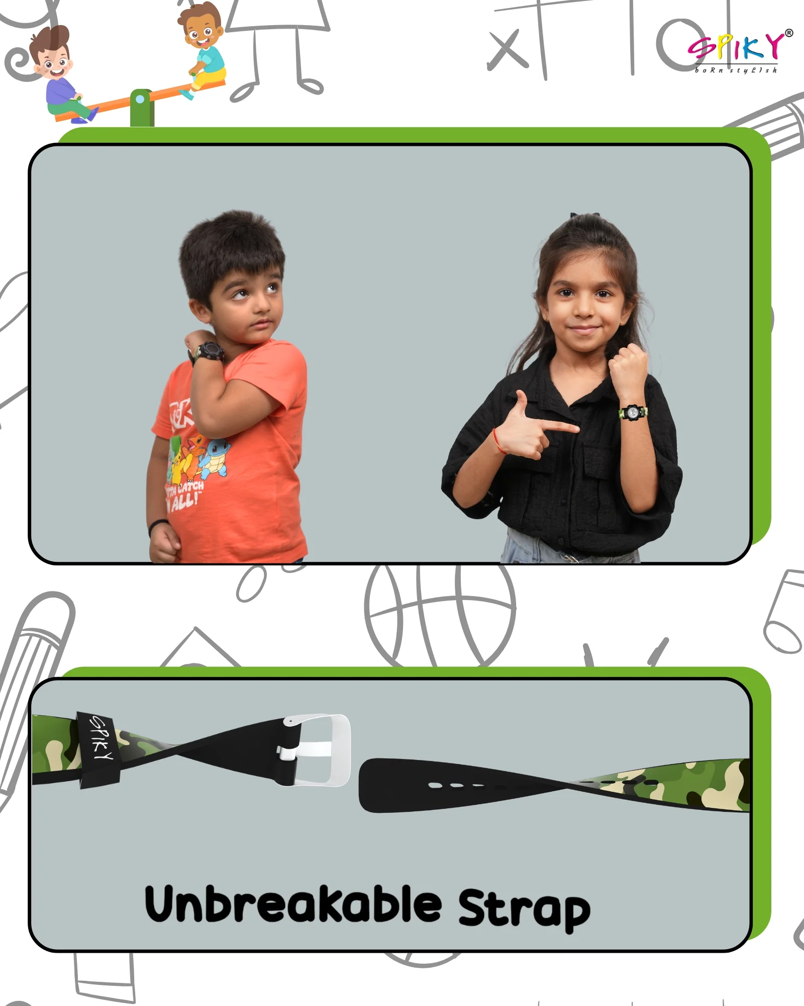 Spiky Multi-functional Digital Sports Watch for Kids Boys and Girls - Image 12