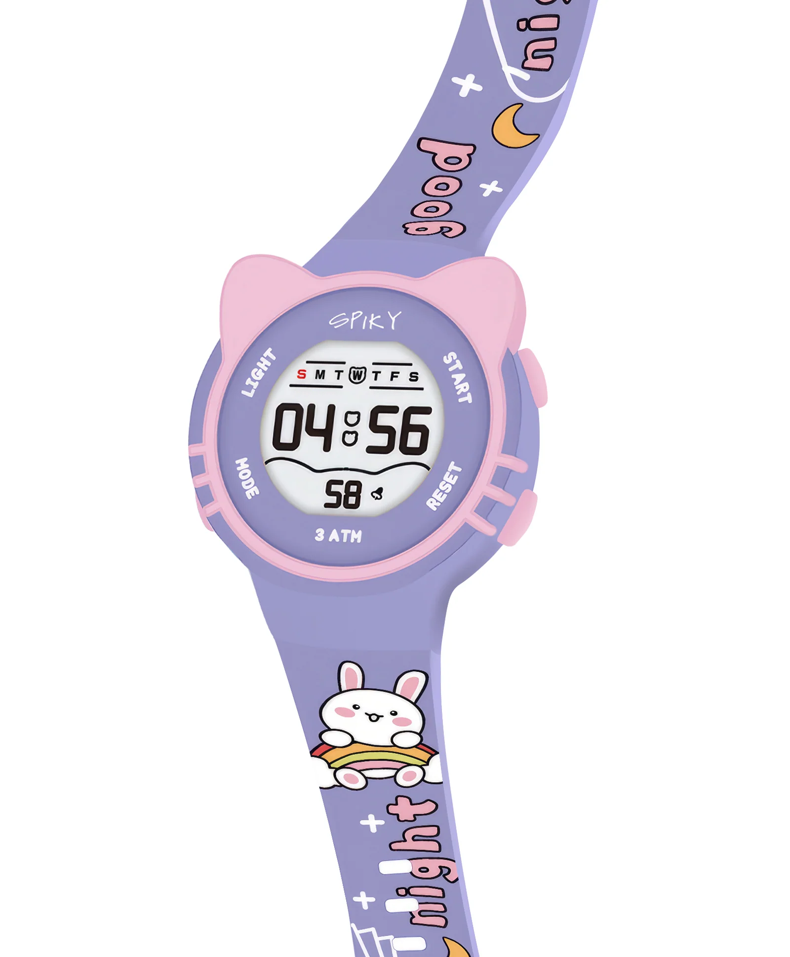 Spiky Eva17 Round Cat Shaped Digital Watch - Image 22