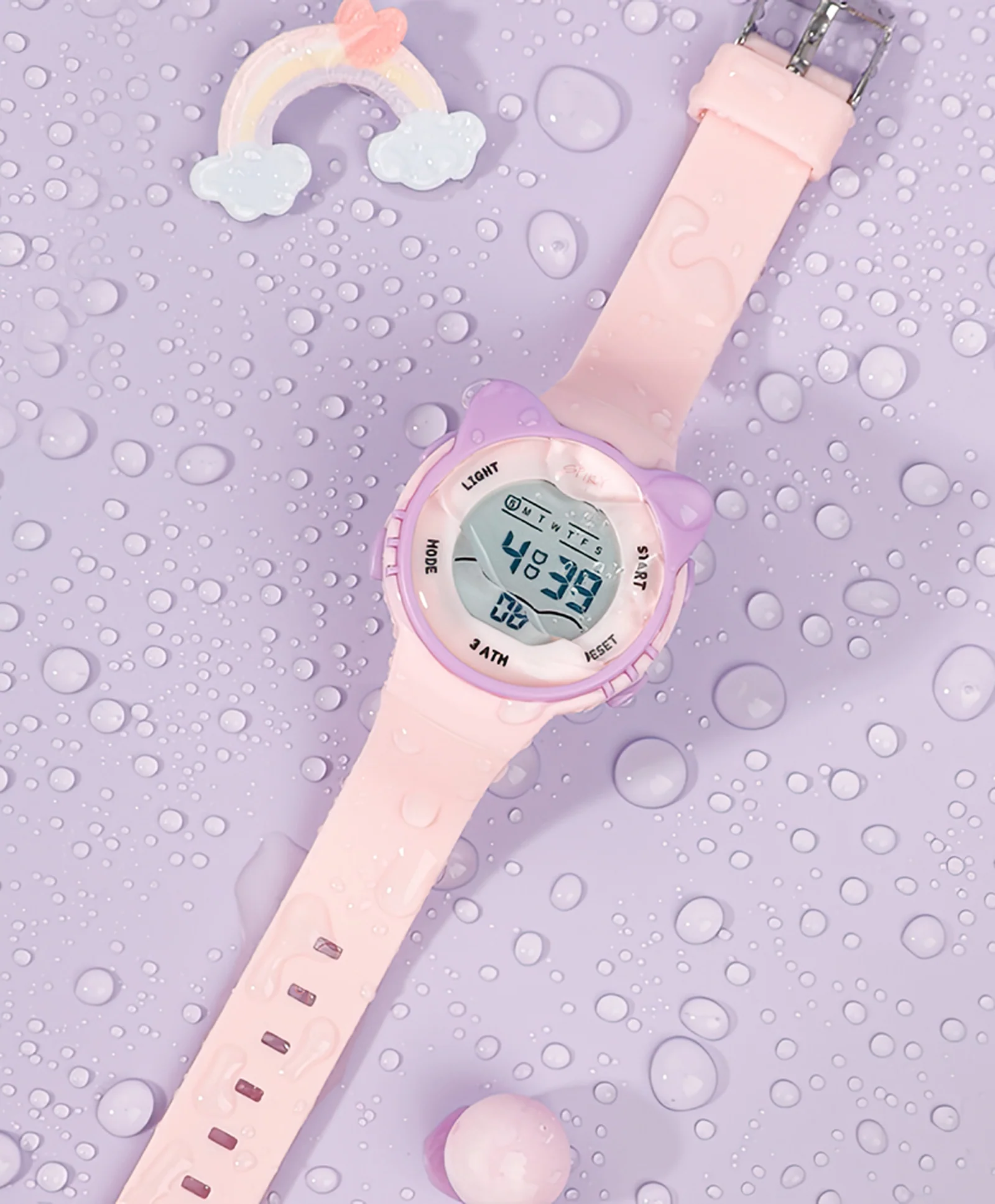 Spiky Eva12 Cat Shaped Sports Digital Watch - Image 20