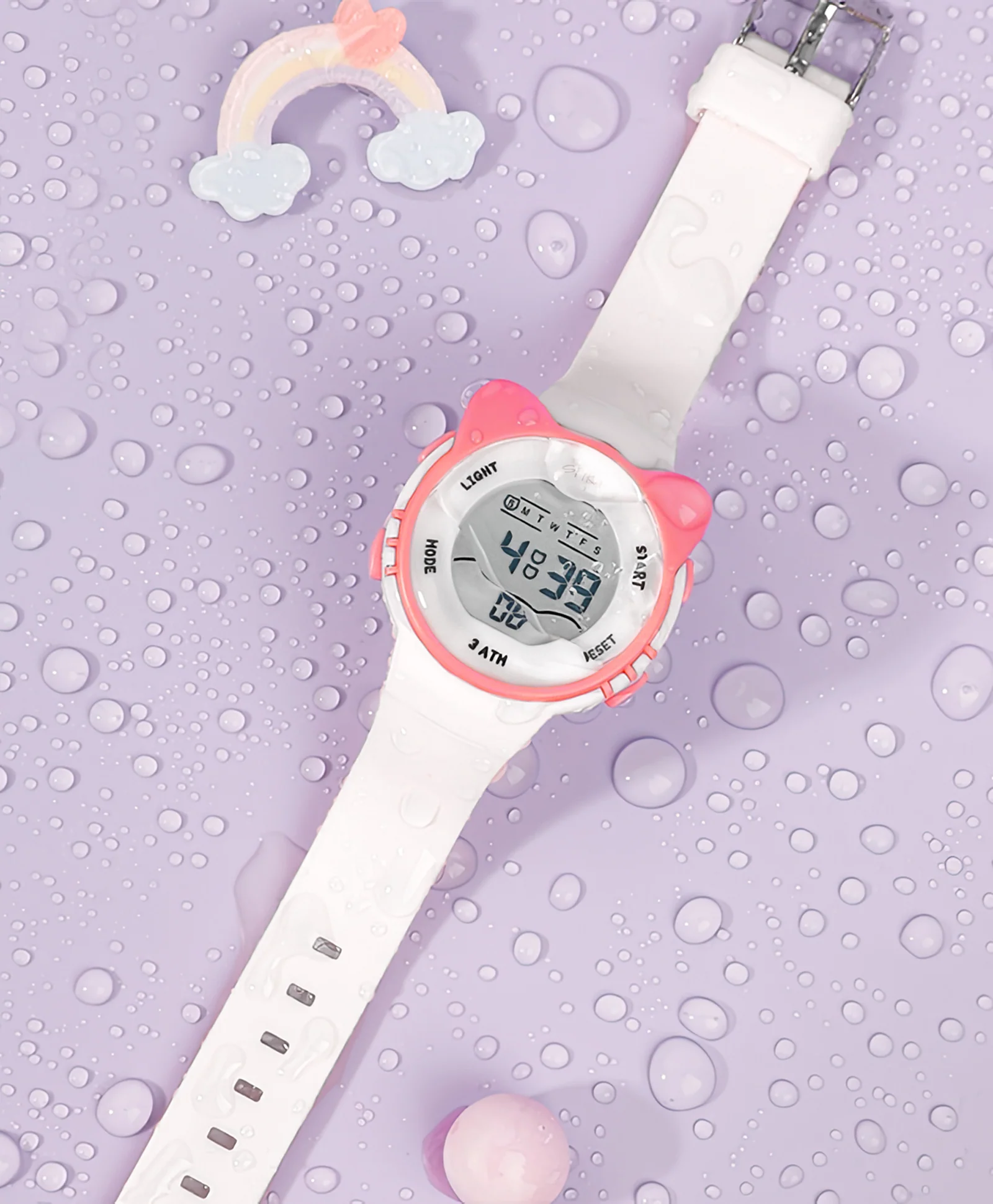 Spiky Eva12 Cat Shaped Sports Digital Watch - Image 8