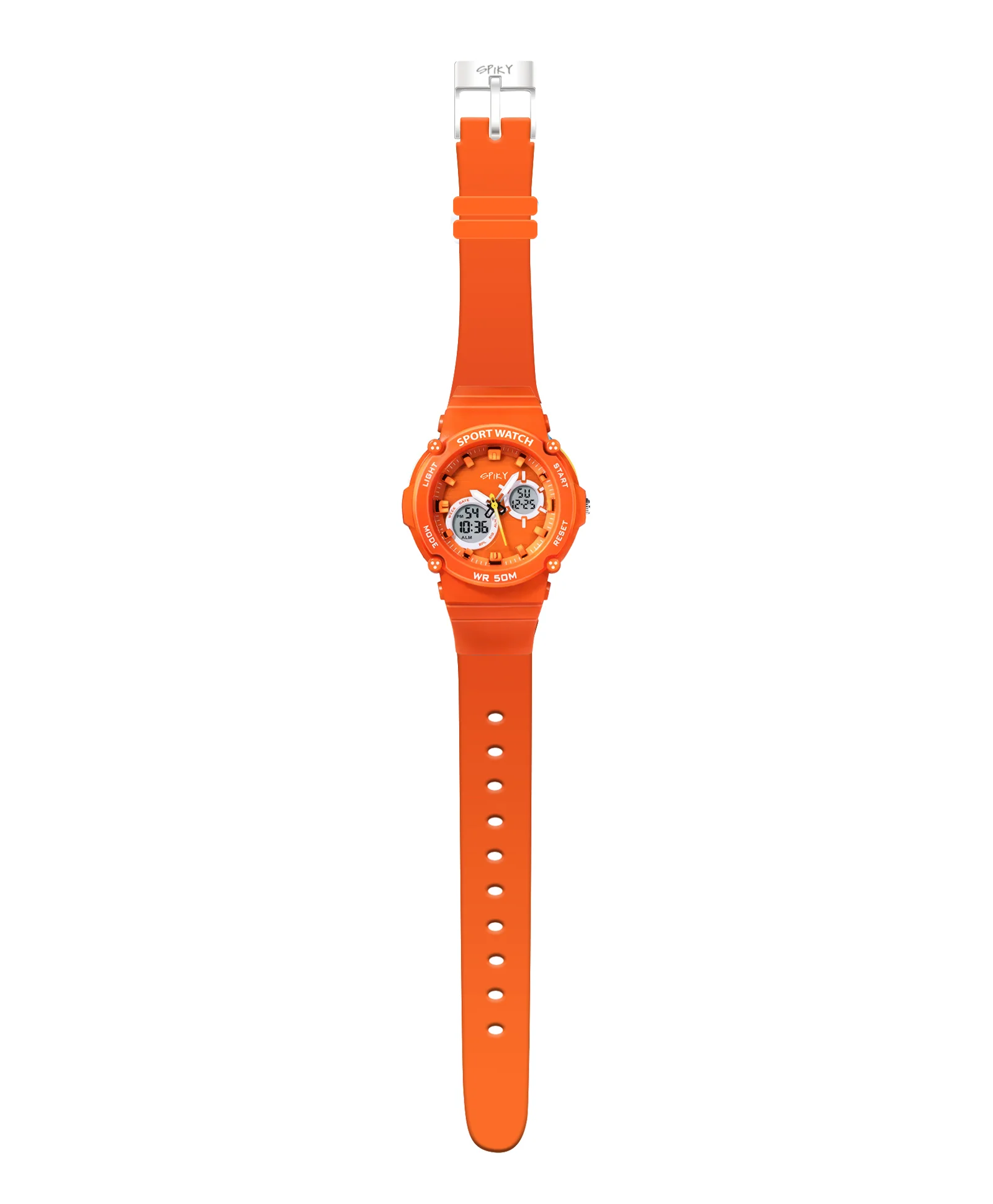 Spiky Eva29 Round Digital Sports Diving Watch - Image 35