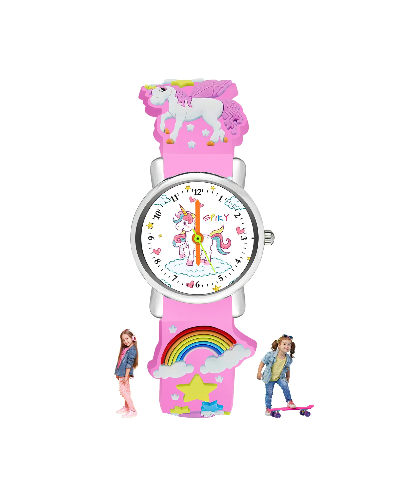 Spiky Eva9 Round Unicorn Strap Analog Watch - Image 22