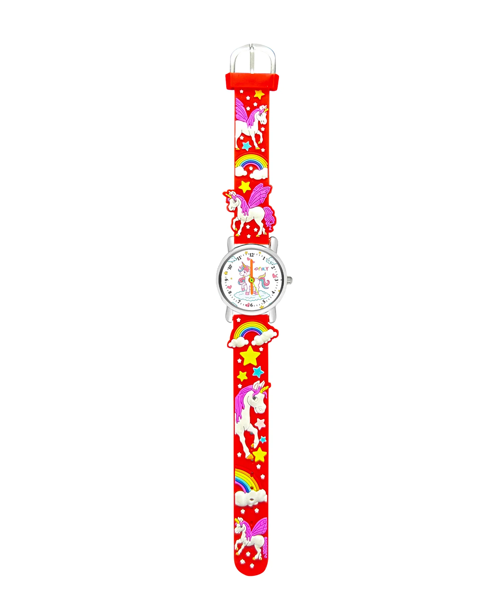 Spiky Eva9 Round Unicorn Strap Analog Watch - Image 59