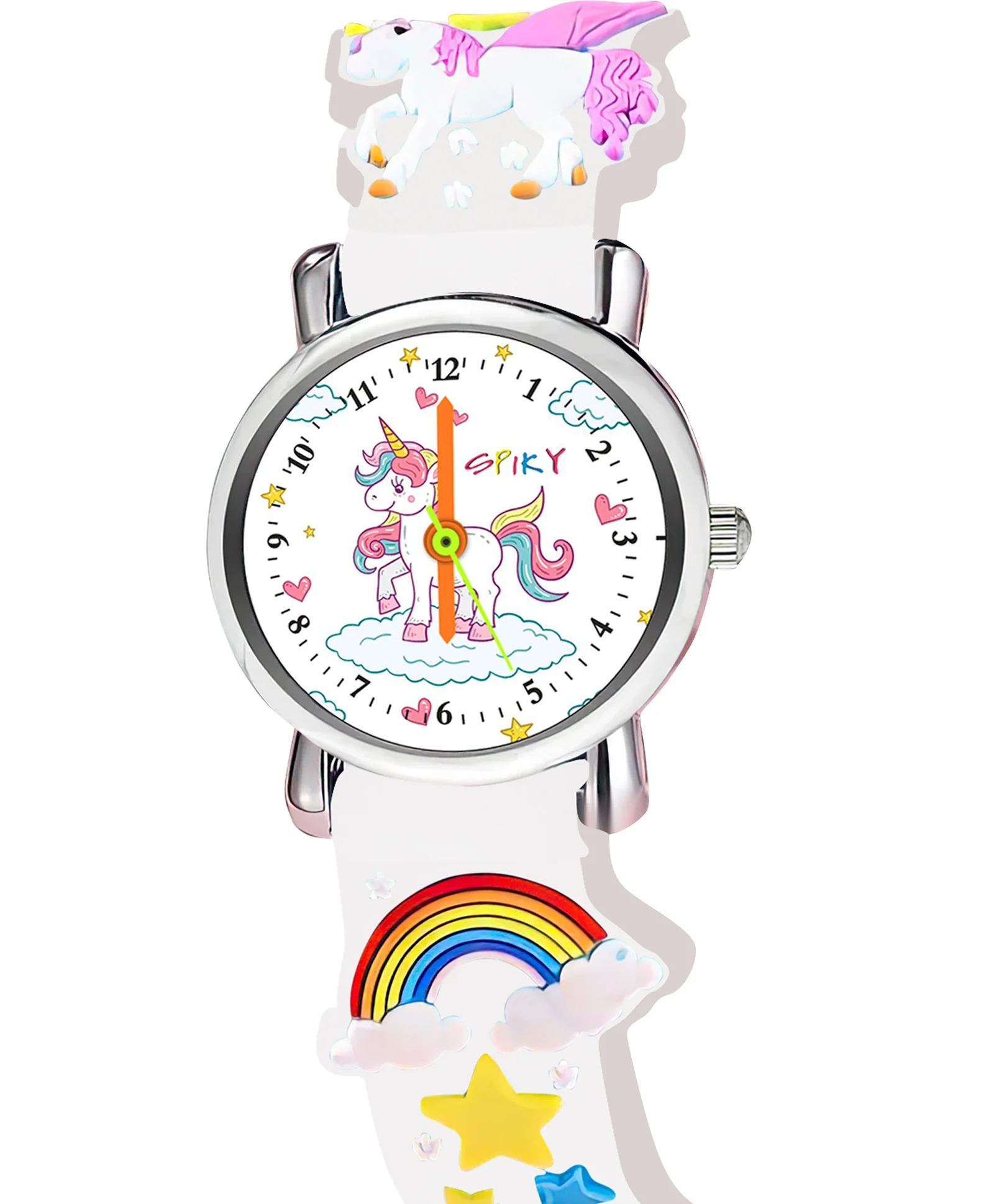 Spiky Eva9 Round Unicorn Strap Analog Watch - Image 3