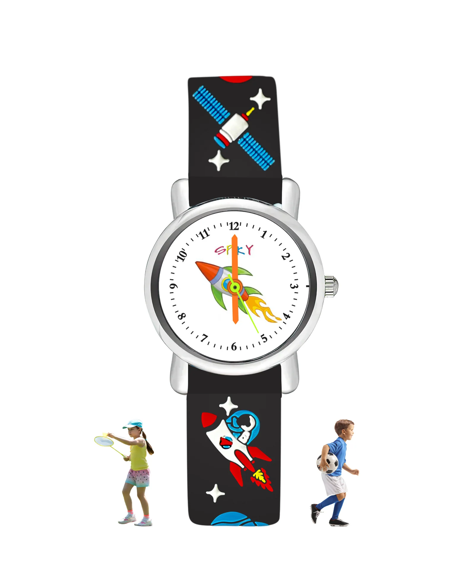 Spiky Eva9 Round Unicorn Strap Analog Watch - Image 63