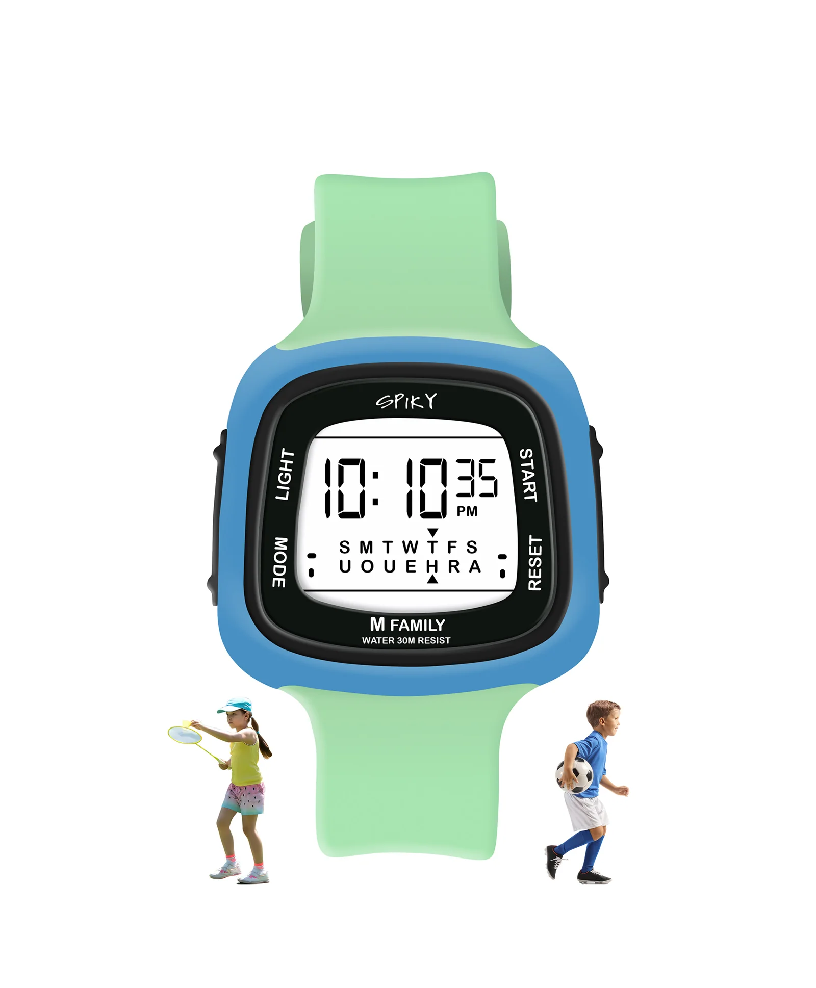 Spiky Eva16 Unique Square Digital Watch for Kids - Image 13