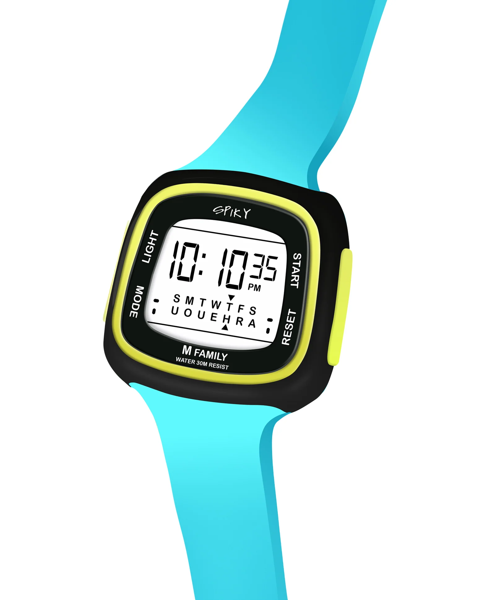 Spiky Eva16 Unique Square Digital Watch for Kids - Image 8