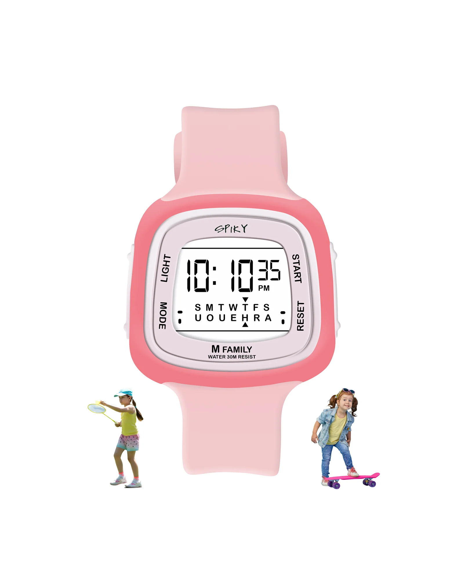 Spiky Eva16 Unique Square Digital Watch for Kids - Image 35