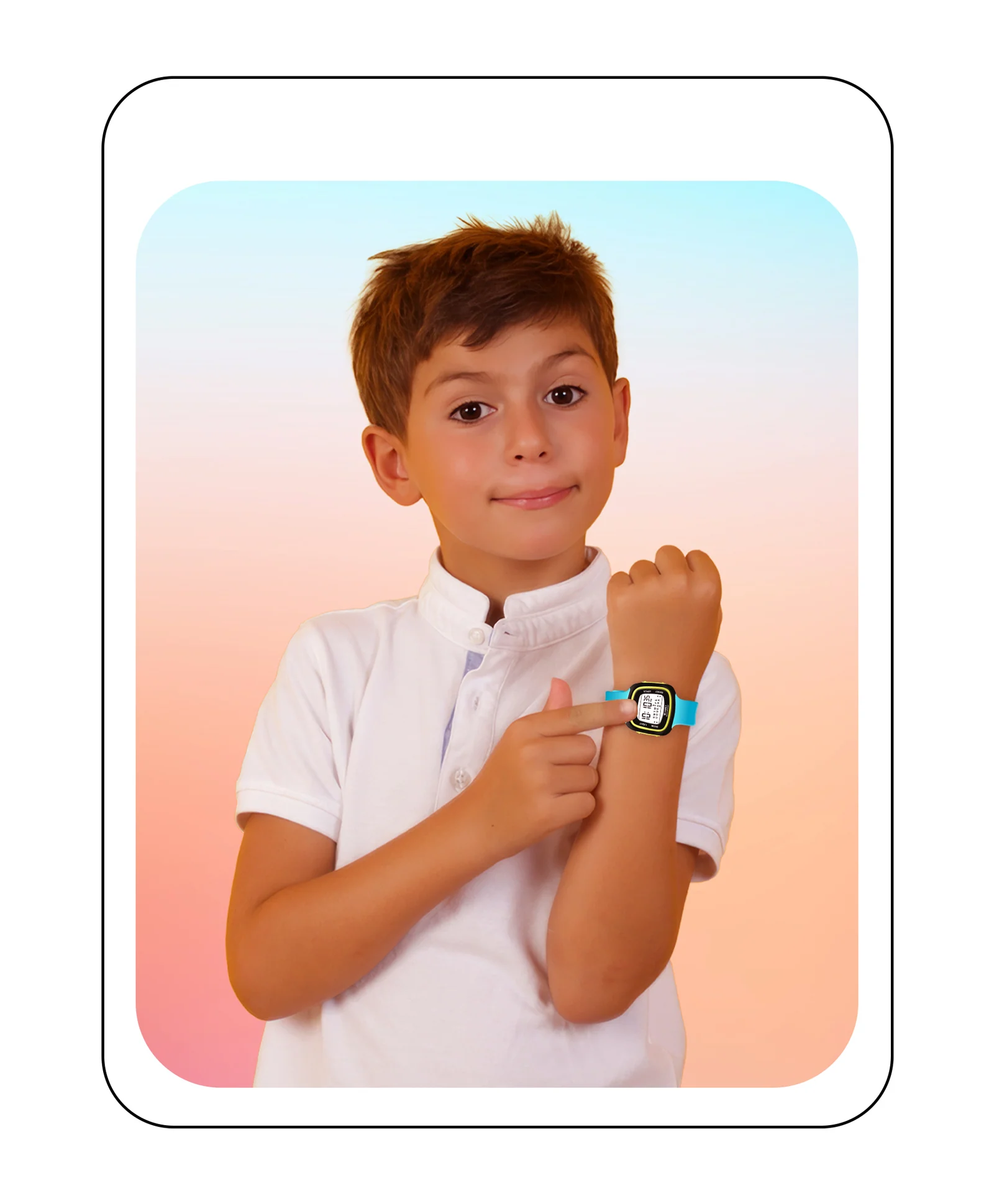 Spiky Eva16 Unique Square Digital Watch for Kids - Image 27